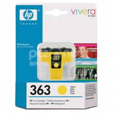 Cartus cerneala HP 363 Yellow Ink Cartridge with Vivera Ink aprox 490 pag C8773EE